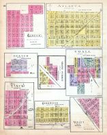 Geneva, Dexter, Floral, Atlanta, Grand Summit, Udall, Cambridge, Seeley, Kansas State Atlas 1887